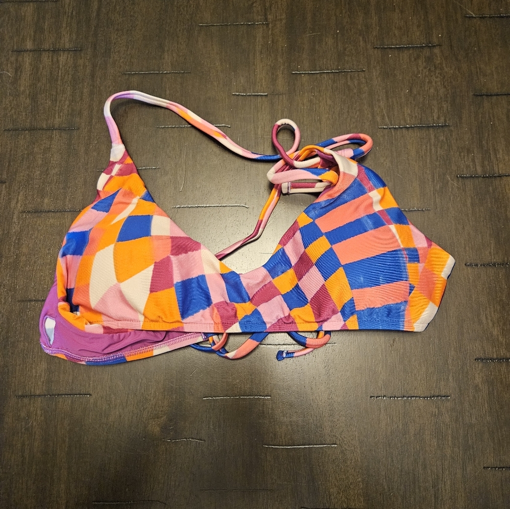 Rio Del Sol - Vibrant Orange and Pink Bikini